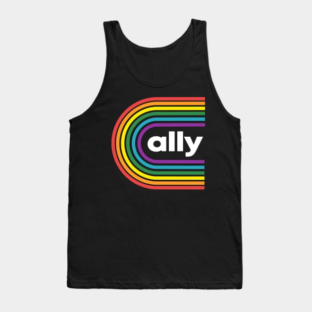 LGBT Ally Tank Top by Cooldruck